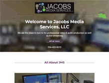 Tablet Screenshot of jacobsmediaservicesal.com
